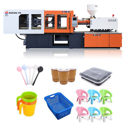 1-50 KN Ejector Force Plastic Injection Molding Machine met 100-1000 mm Clamping Stroke