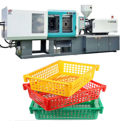 12-20 Schroeflengte-diameterverhouding Plastic Injection Molding Machine met PLC-besturing