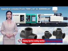 530 ton laag volume spuitgietmachine / plastic gietmachine voor Pvc-buizen