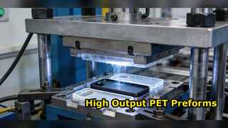 PET-voorvorminjectiemachine Hoge output