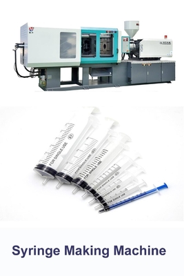 High-Speed Disposable Syringe Making Machine 30-45pcs/min Afmeting 3000*1200*1800mm Spanning 220V/380V